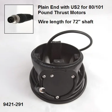 Pièce de moteur de pêche à la traîne Minn Kota – 9421-291 – PLN END HSG/TRANDUCER ASY 4.0 U.SONAR W/987-117 POUR L&rsquo;ENTRETIEN