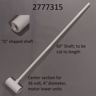 Pièce de moteur de pêche à la traîne Minn Kota – CTR HSG ASY,CB,101,SW,W/TUBE – 2777315