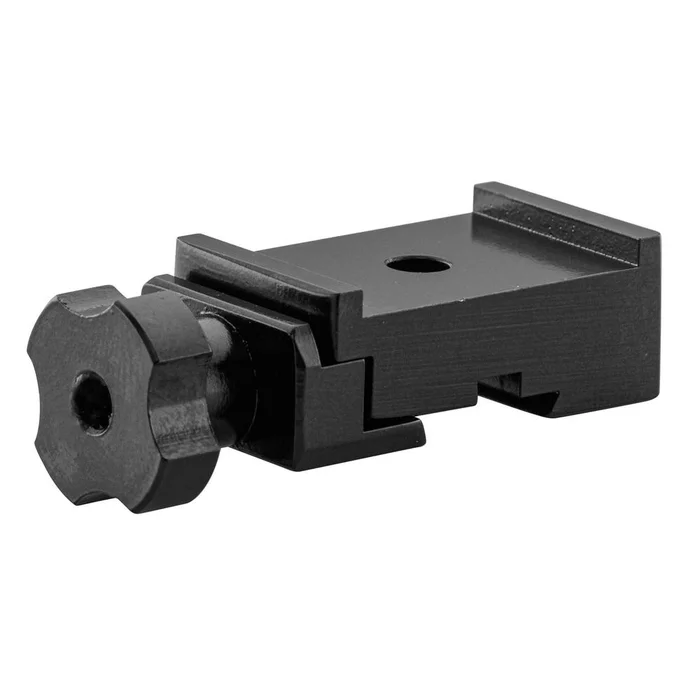 Pied Aluminium Monobloc Delory-Brumard – Rail 11mm – Compatible Compensateur – Stabilité et Précision Optimales