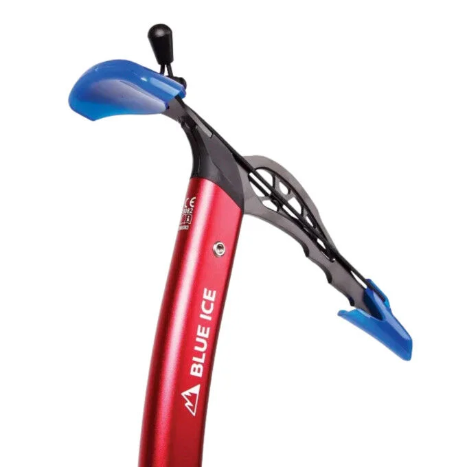 Piolet d’alpinisme Blue Ice Akila LT Adze Ice Axe 42 cm – Patrol Red – Image 4