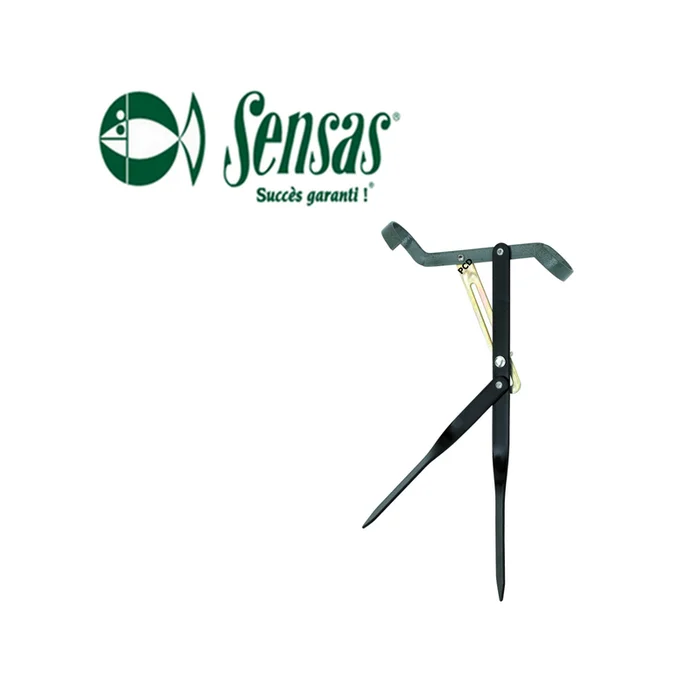 PIQUE REPOSE CANNE ORIENTABLE 2 PIEDS 40CM SENSAS