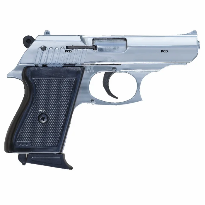 Pistolet 9mm A Blanc Ekol Lady Chromé