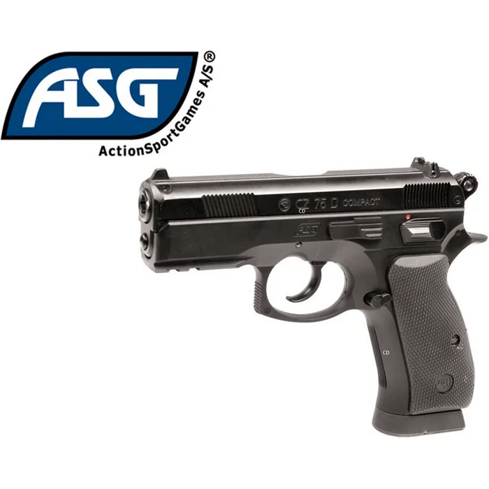 PISTOLET ASG CZ75 COMPACT NON BLOWBACK BRONZE