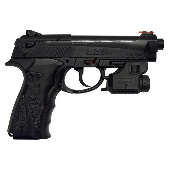 Pistolet Crosman Tac C31 CO2 Avec Laser Calibre 4.5mm 4.1J