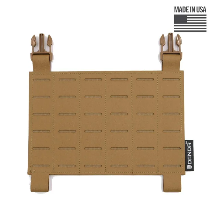 Placard Laser-Cut Molle – Coyote