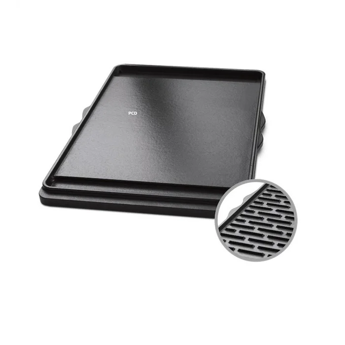 Plancha En Fonte D&rsquo;Acier Pour Barbecues Weber Série Spirit 300 Et Smokefire