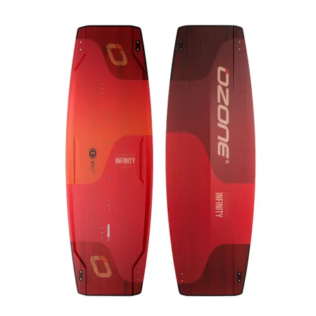 Planches Kitesurf TwintipOzone INFINITY V3 – Rouge 2025