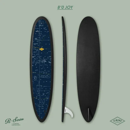 Planches Surf en mousseAlmond surfboards Joy R-Series 8’0 – CHART DESIGN