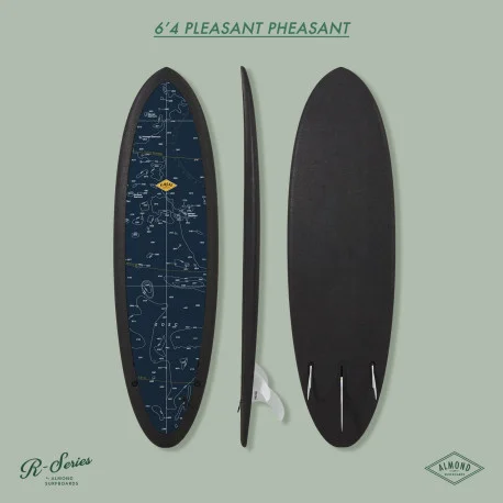 Planches Surf en mousseAlmond surfboards PLEZ PHEZ 6’4 R-SERIES – CHART DECK