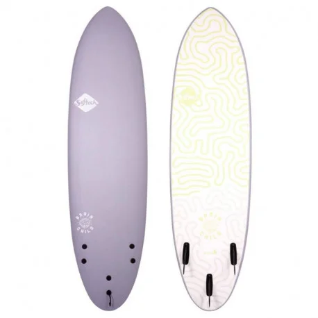 Planches Surf en moussesoftech Brainchild Grey