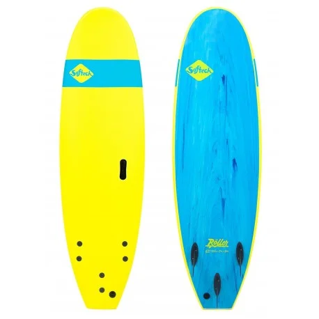 Planches Surf en moussesoftech Roller Ice Yellow