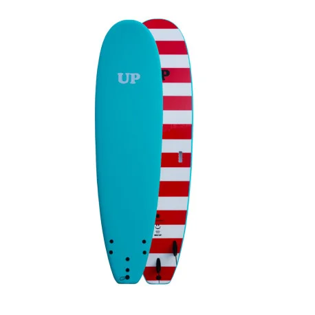 Planches Surf en mousseUP SOFTBOARD SOFTBOARD BIG UP – 8´0 – AQUAMARINE STRIPE RED