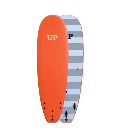 Planches Surf en mousseUP SOFTBOARD SOFTBOARD SIMPLY UP – 7´0 – YELLOW STRIPE GREY