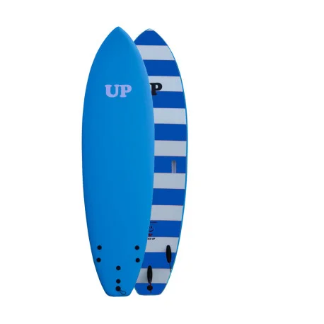 Planches Surf en mousseUP SOFTBOARD SOFTBOARD WAY UP – 7´0 – BLUE STRIPE BLUE