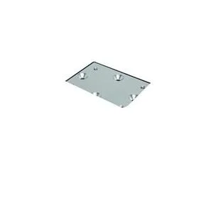 Plaque de fixation pour porte canne et porte treuil