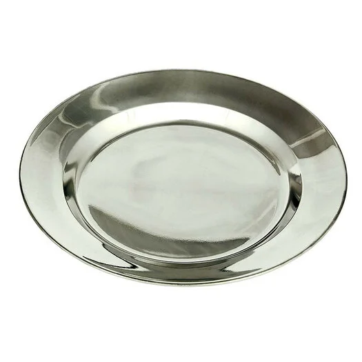 Plaque en acier inoxydable Fosco 24,5 cm