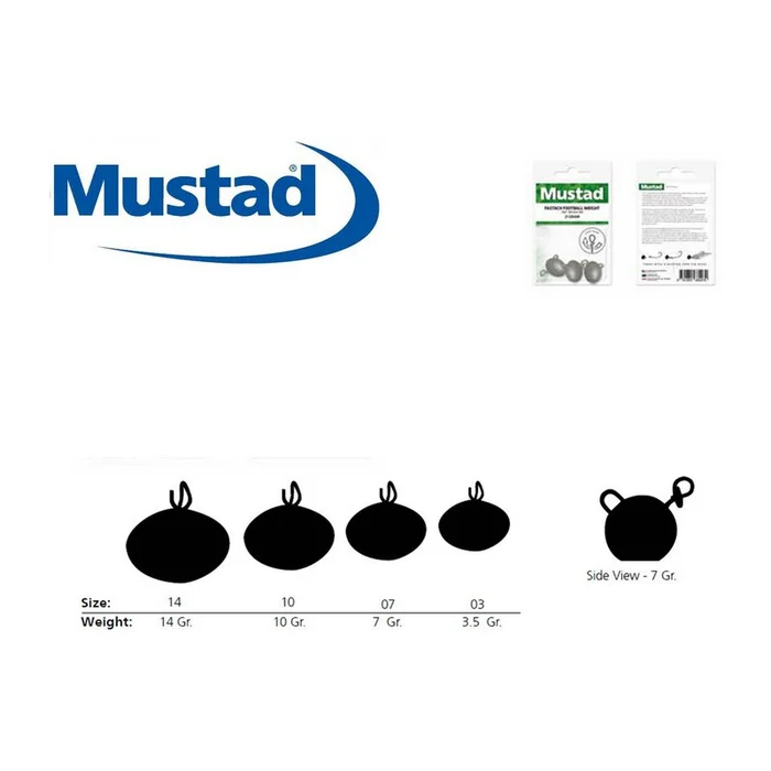 PLOMB FOOTBALL FTFW MUSTAD PAR 3