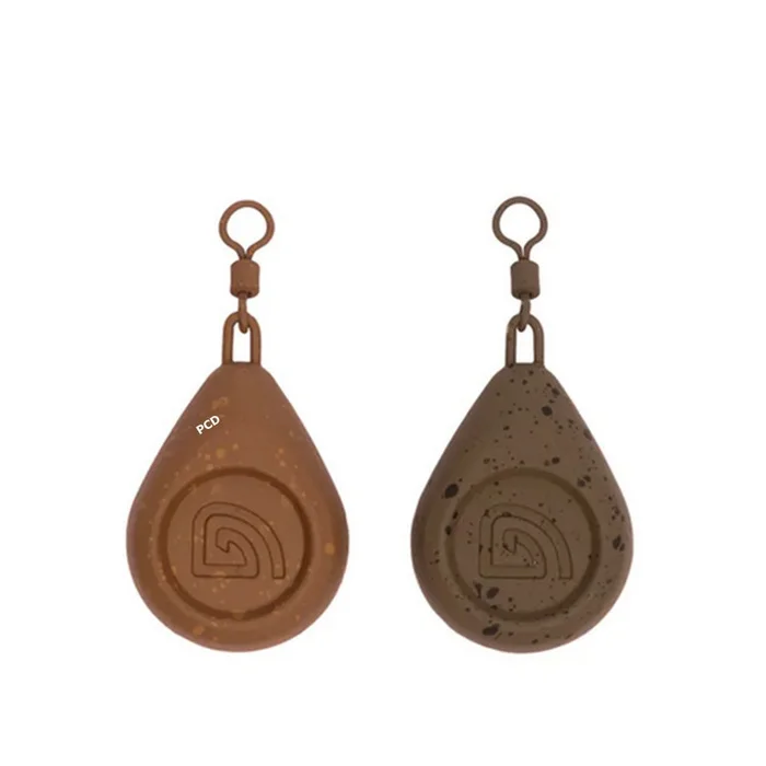 Plombs Trakker Flat Pear Swivel Lead Par 10