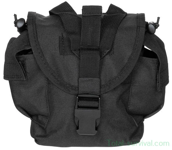Pochette cantine MFH, « MOLLE », noir