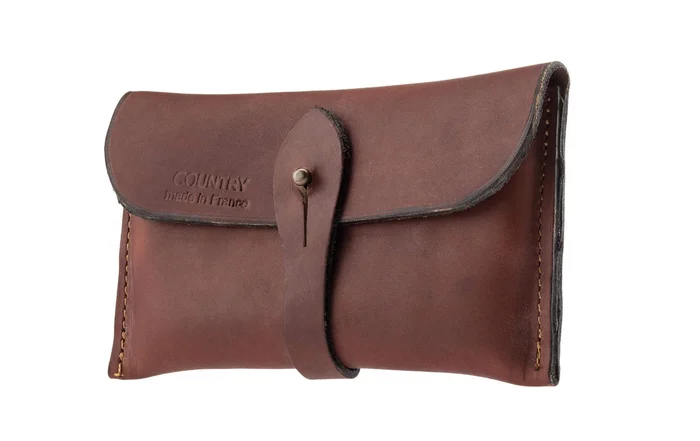 Pochette cuir gras – Country Sellerie