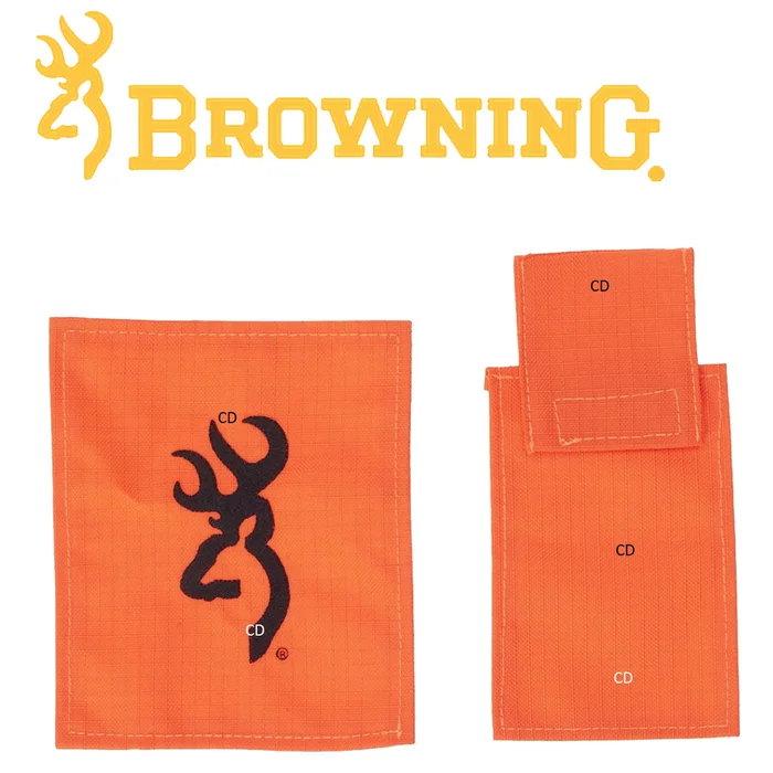 POCHETTE GPS /BIPPER POUR GILET BROWNING ORANGE 2019