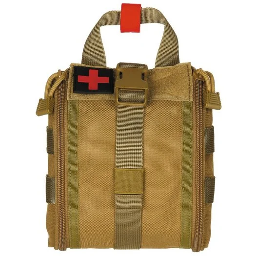 Pochette tactique MFH, premiers soins, petit, « MOLLE », coyote tan