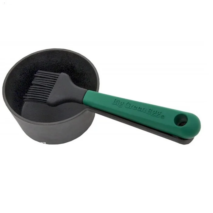 Poêlon A Sauce En Fonte Avec Pinceau Pour Kamado Big Green Egg