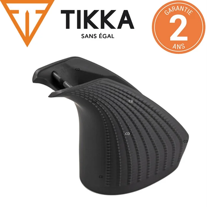Poignée Verticale Soft Touch Noire Pour Carabines Tikka T3x Et T1x
