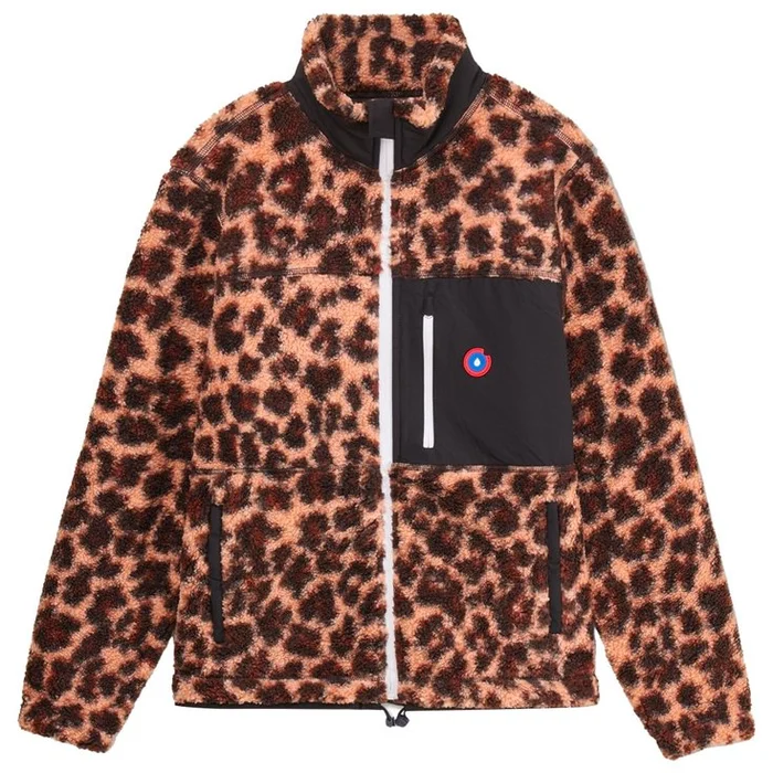 Polaire Flotte Monge New Leopard Ombre