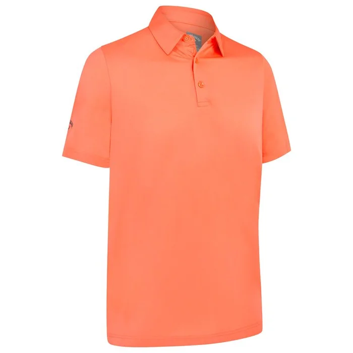 Polo Callaway Golf Swingtech Solid Coral Chic