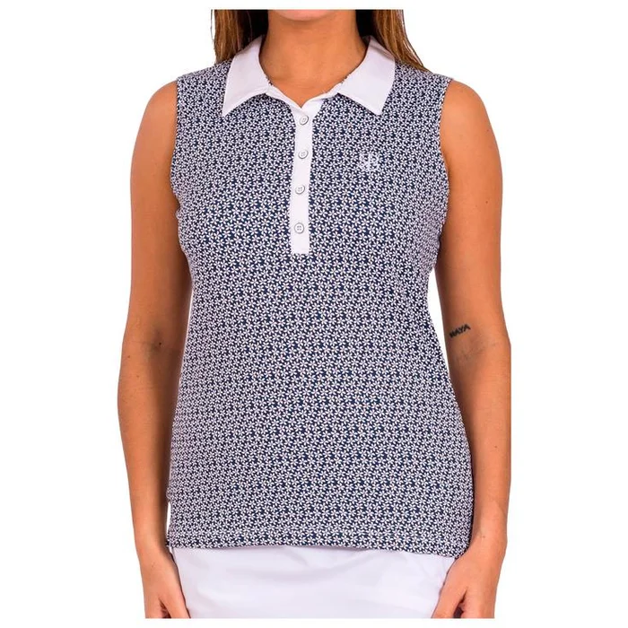 Polo Chiberta Madina Marine Blanc