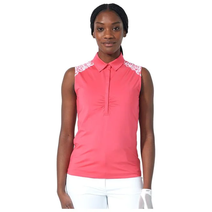 Polo Daily Sports Chic Sl Polo Shirt Intense Coral