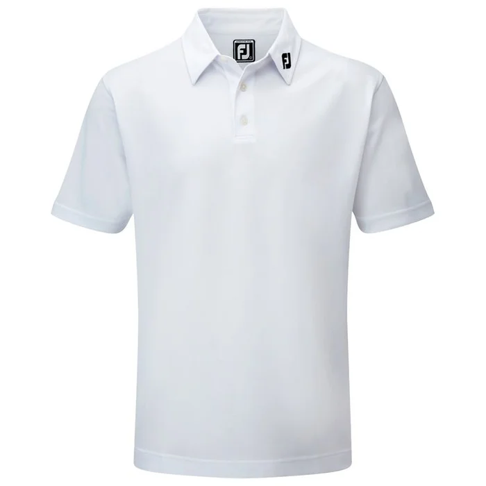 Polo Footjoy Stretch Pique Solid White