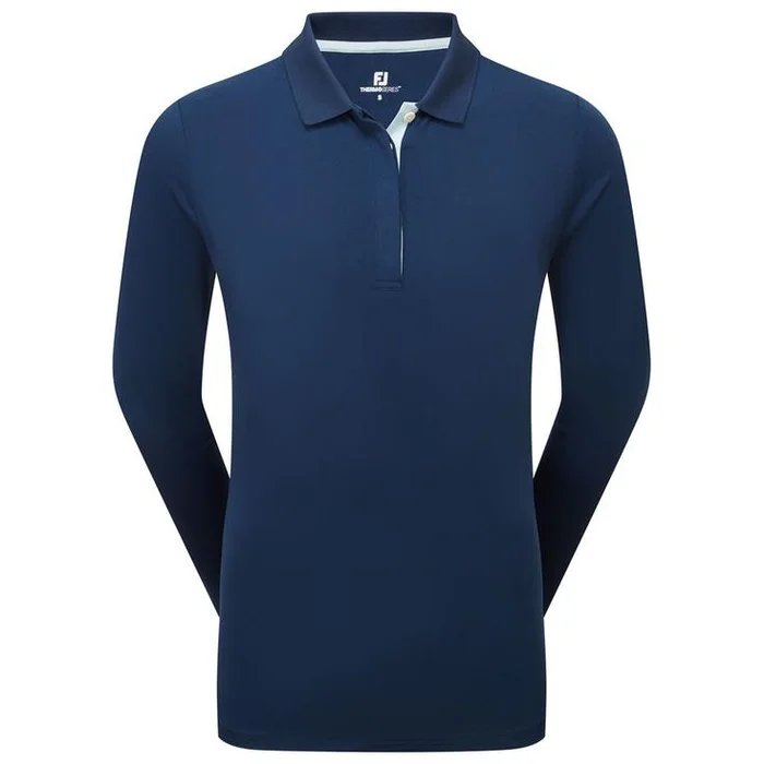 Polo Footjoy Thermoseries Long Sleeves Navy