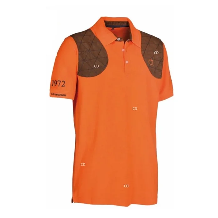 Polo Homme Club Interchasse Hubert Orange