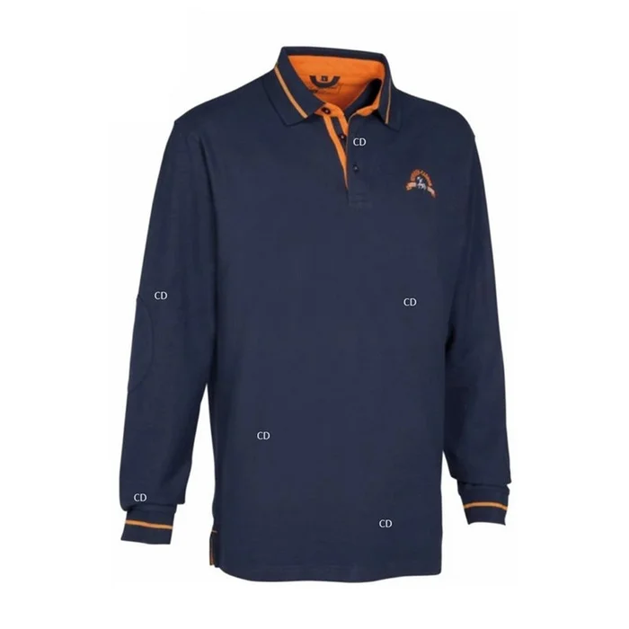 Polo Homme Verney Carron Anniversaire 200 Ans Bleu Marine
