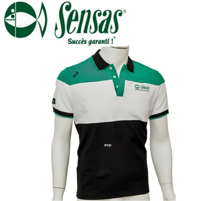 POLO MANCHES COURTES SENSAS FASHION MATCH
