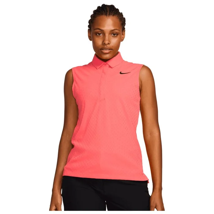 Polo Nike Dri Fit Adv Tour SL Light Wild Mango
