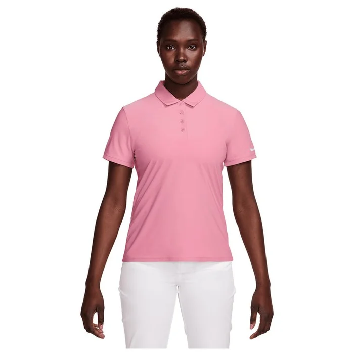 Polo Nike Dri Fit Victory SS Polo Elemental Pink White