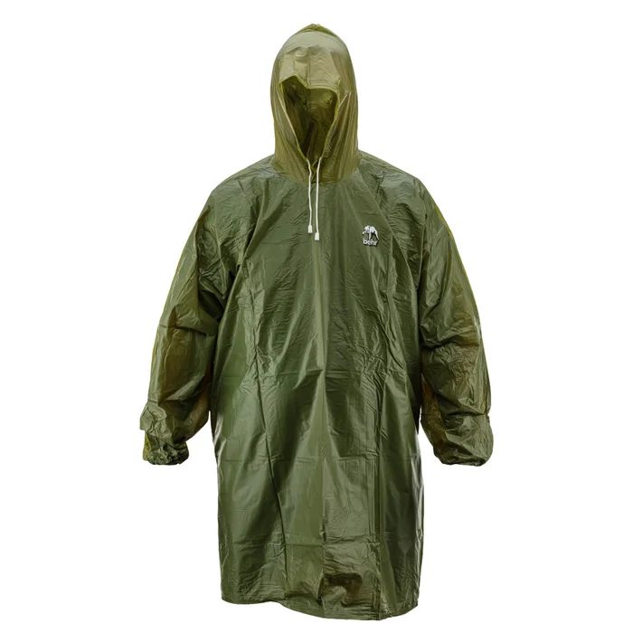 Poncho de Pluie BEHR – Imperméable Taille Unique (Vert)