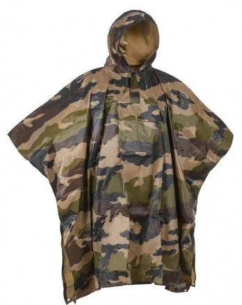 Poncho de pluie camouflage PERCUSSION