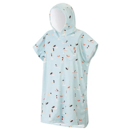 Ponchos AdulteAfter Essentials Madrague Light Blue