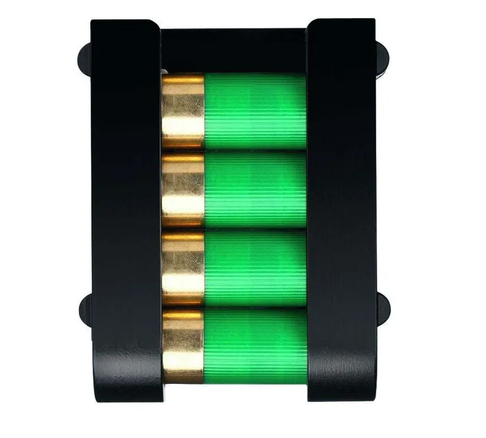 PORTE 4 CARTOUCHES – CALIBRE 12 – CLIP DE CEINTURE