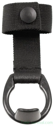 Porte-bâton, Nylon, noir, pour ceinture et « Molle »-System