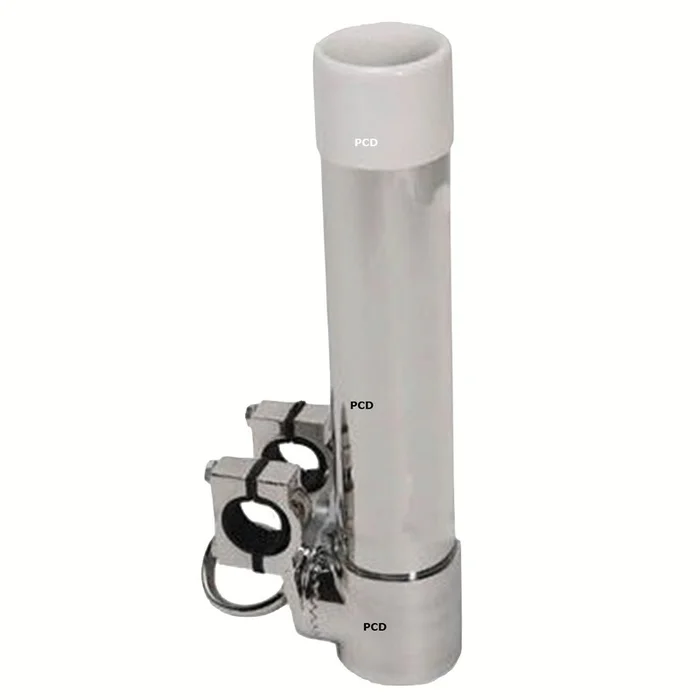 Porte Canne Orientable Inox Seanox Fixation Balcon