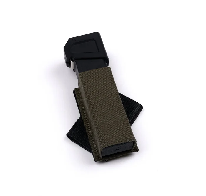 Porte Chargeur Incliné 40° Simple Droitier KYWI – Version Glock – Ranger Green