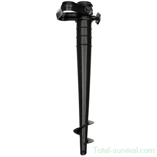 Porte-parasol Fox outdoor 39 CM, plastique, noir