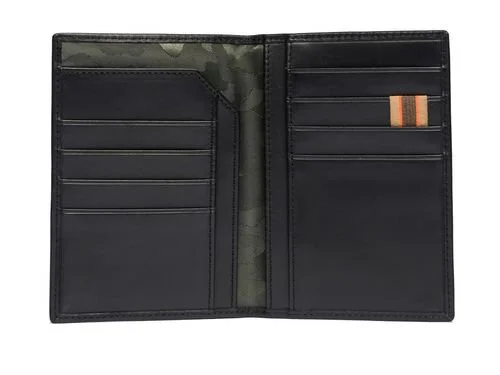 Portefeuille bifold vertical classic noir BERETTA