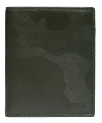 Portefeuille bifold vertical vert BERETTA