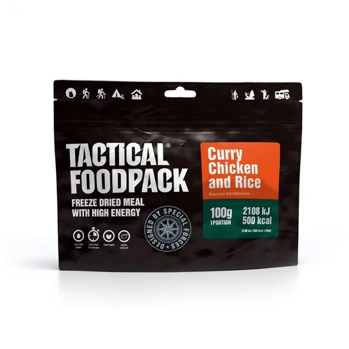 Poulet au curry et riz Tactical Foodpack